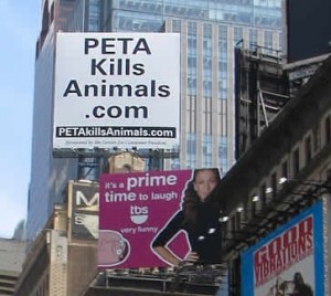 The Truth about PETA Hits New York - PETA Kills Animals