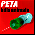 PETA Kills Animals with syringe